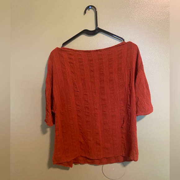 Zara Women's Terracotta Blouse - Picture 4 of 4